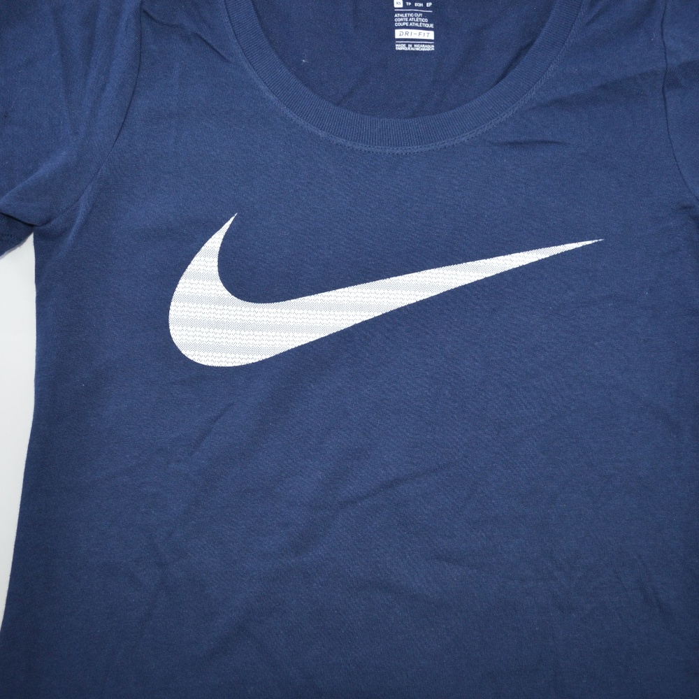 nike tee shirt T navy blue woman XS - Picture 2 of 3